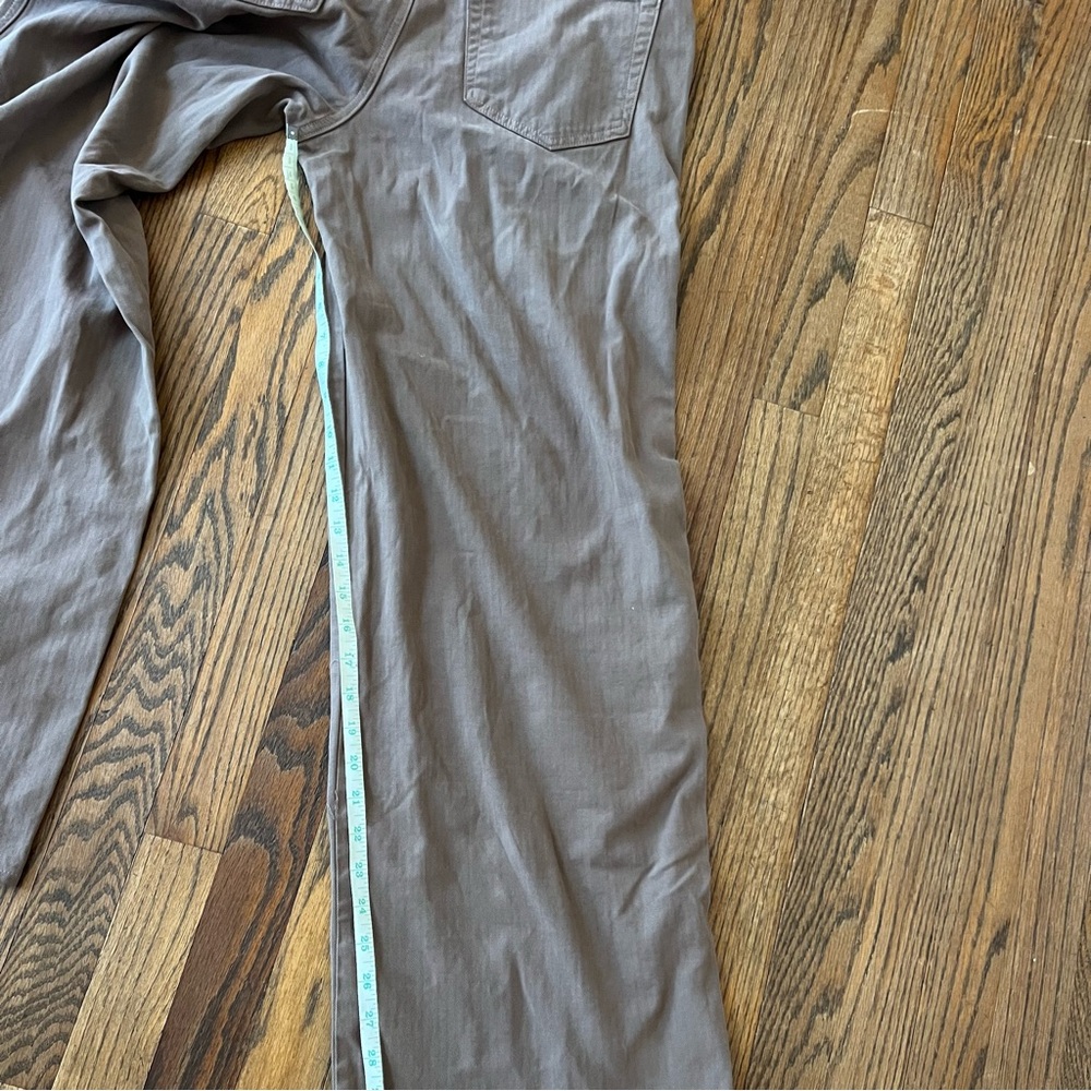 AMO sheryl trouser in coffee size 28 brown front pleats - Picture 11 of 12